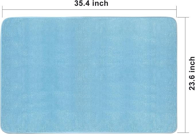 Microfiber Towels for Cars, 35.4" x 23.6" Car Drying Towel, Blue Reusable Car Towel, Quick Drying Car Microfiber Cleaning Cloth for RVs, SUVs, Trucks