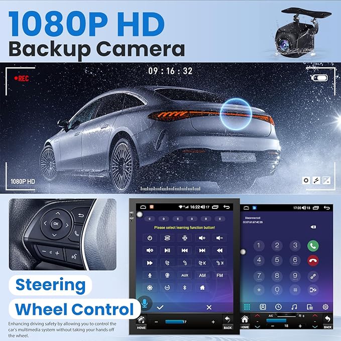 4 + 64GB ROM Android 15 Upgrade Car Radio for Chevrolet Chevy Cruze 2009-2015: 10.4 Inch 1024 * 768 HD IPS Tesla Style Touchscreen Stereo Wireless Carplay Andriod Auto Backup Camera GPS 5G WiFi FM