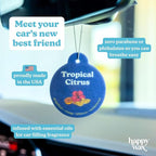 Clean Mix Car Charms 4-Pack Included Scents: Lemon Verbena, Fresh Cotton, Happy Days, Calming Lavender