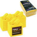 Yellow Microfiber Cleaning Towels, 36-Pack Dual-Sided Ultra Soft Plush Washcloth, Professional Grade Premium Microfiber Detailing Cleaning Cloths, Car, Household and Commercial (Yellow, 16" x 16")