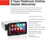 Elite Series BE7ACP-SD Car Stereo System - Apple CarPlay, Android Auto, 7 Inch Single Din, Touchscreen, Bluetooth Head Unit, Radio Receiver, No CD Player, Hook Up to Amplifier