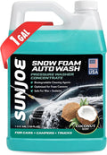 Snow Foam Car Wash Soap & Cleaner Concentrate, Coconut Scent, 1 Gallon - Cleaning Solution for Automotive Vehicles, Vinyl, Aluminum, Wood, & Brick Surfaces, SPX-FCS1G-COC
