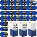 120 Pcs Heavy Duty Tire Patches Radial Patch Round Fast Repair Cold Tyre Puncture Repair Kit for Car Truck Motorcycle Automobile Bike Inner Tire (45 mm)