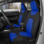 AquaShield Waterproof Front Seat Covers, Blue Seat Covers for Cars – Neoprene Front Car Seats Cover, SUV Seat Covers Protector - Car Interior Cover for Auto, Trucks, & Dog Owners