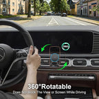 15W Magsafe Car Mount Charger for Mercedes-Benz 2020-2026 GLE GLS, Magnetic Wireless Car Charger, 360° Rotation Car Phone Holder, No-Damage Installation, Exclusive Custom Fit for GLE GLS Accessories