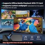 Largest 11.5 inch Wireless CarPlay Screen for Car,Built-in N-etflix/YouTube/TikTok and other apps,A-pple CarPlay & Android Auto screen with1080P Backup Camera/Navigation/Voice Control,for All Vehicles