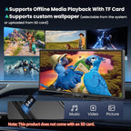 Largest 11.5 inch Wireless CarPlay Screen for Car,Built-in N-etflix/YouTube/TikTok and other apps,A-pple CarPlay & Android Auto screen with1080P Backup Camera/Navigation/Voice Control,for All Vehicles