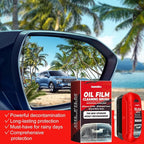 JoanofArc Oil Film Remover for Car Windshield - 120ml Glass Cleaner Spray for Auto Glass, Removes Oil Film for Crystal Clear Vision, Anti-Fog Treatment for Night Driving Safety