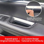 Car Door Handle Pocket Organizer For Cadillac XT5 2024 2023 2022 2021-2017 Accessories Insert Tray Storage Box Front rear door storage box (4PCS Storage Box-4 Door)