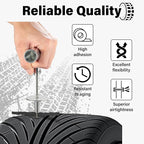 Sixzoo 30 PCS Tire Plugs Heavy Duty, 4" X 0.24" Tire Repair Plugs, Rubber Tires Plug, Tires Repair Strings for Tubeless Puncture Car, RV, SUV, ATV, Motorcycle, Truck,Tractor (Black)