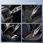 Handheld Vacuum Cordless - Car Vacuum Cleaner with 11000Pa Powerful Suction,1.2lbs Lightweight, Type-C Charge, Multiple Accessories, Portable Hand Vacuum for Home, Pet and Car