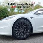 Wheel Cover for Tesla Model 3 Highland (2023-2025) Hubcaps 18 inch Hubcaps 4PCS Wheel Rim Cover Full Rims Cover ABS Hubcap for Tesla Model 3 Accessories