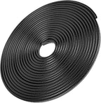 16.4 Ft(5M) Car Door Edge Guards U Shape Edge Trim Rubber Seal Protector Car Door Protector Car Protection Door Edge Anti-Collision Rubber Clips Fit for Most Car