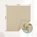 Brown Microfiber Cleaning Cloth, 24 Pack Absorbent Cleaning Rags, Lint-Free, Streak-Free Cleaning Towels for Car Kitchen House, 12"X11"