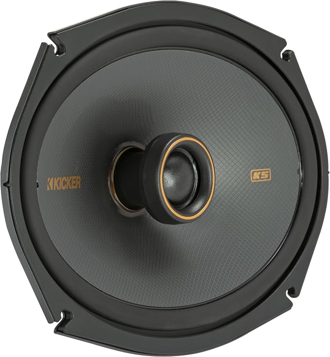 51KSC6904 KS-Series 6x9 Coaxial Speakers with 1" tweeters, 4-Ohm, Pair