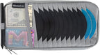 Car CD Visor Holder, 12 Sleeves Organizer with Mesh Pocket | Durable Oxford Cloth, Holds 12 CDs/DVDs, 1 Pen Holder, 1 Back Inner Pocket, Disc Storage Organizer, Fits Most Vehicle Visors