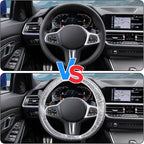 200PCS Disposable Steering Wheel Covers,Disposable Steering Wheel Protector with Elastic, Applicable to Cars, Trucks, Vans (200)