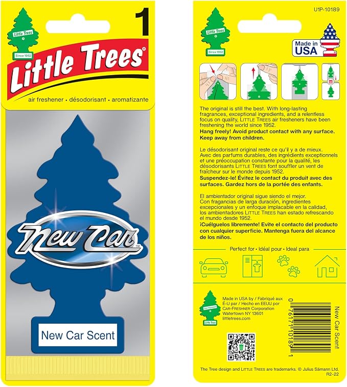 Car Freshener New Car Scent (24 Pack)