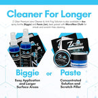 Z Clear 6oz Lens Cleaner Spray for Glasses + Microfiber Cloth | Cleans So Deep Lenses Stay Fog-Free 1-3 Days | Eyeglasses, Goggles, Mirrors, Windshields | Anti-Static, Streak-Free | USA