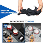 Cup Holder for Ford Maverick 2026 2025 2024 2023 2022 Center Console Cup Holder Insert Middle Console Silicone Drink Holder Organizer Waterproof Non-Slip Interior Decoration for Maverick Accessories