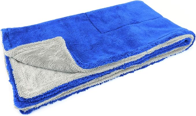 Amphibian Drying Towel Blue and Gray - 20" x 40"