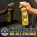 Spray Wax Blazin' Banana - Carnauba Car Wax Spray for High Gloss Shine and Protection, Safe for Cars, Trucks, SUVs, RVs, and More - 16 oz