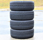Set of 4 (FOUR) Fullway HP108 All-Season Passenger Car Performance Radial Tires-185/65R15 185/65/15 185/65-15 88H Load Range SL 4-Ply BSW Black Side Wall UTQG 380AA