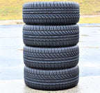 Fullway HP108 All-Season Passenger Car Performance Radial Tires, Set of 4 | 185/70R14, 88H Load Range SL, 4-Ply BSW Black Side Wall, UTQG 380AA