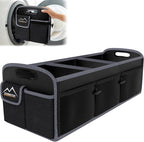 Car Trunk Organizer, 95L Waterproof Polyester Cars Accessories Organizer | 6 Pockets, Machine Washable PP Materials, 3 Compartments Car Storage, Suitable for SUV, Minivan, Truck