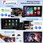 [4+128G] Android 15 Car Radio Stereo for Kia Sorento 2009-2012 with Wireless Carplay&Android Auto,10.1 Inch Car Radio with Mirror Link Bluetooth FM/RDS WiFi GPS EQ DSP SWC+AHD Backup Camera