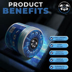Grime Reaper Cleaning Gel | Clean Slime Putty | Auto Detailing | Car Interior Cleaner | Car Accessories | Electronic Products Keyboard Cleaner | Dust Remover