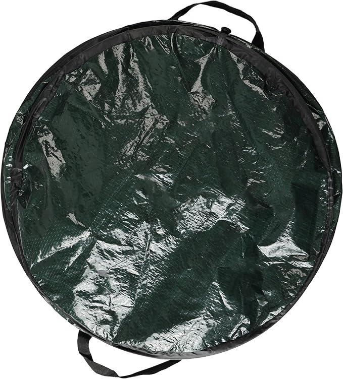 29.5-Gallon Pop Up Outdoor Garbage Can - Collapsible Trash Can for Parties, Yard Waste, or Laundry - Camping Accessories by