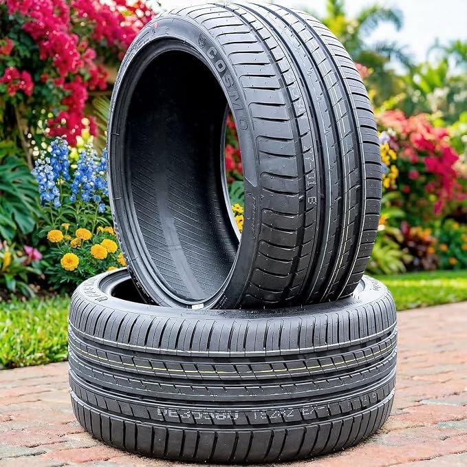 MuchoMacho All-Season Passenger Car High Performance Radial Tire-265/35R18 265/35ZR18 265/35/18 265/35-18 97Y Load Range XL 4-Ply BSW Black Side Wall UTQG 300AAA