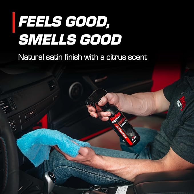Interior Protect - 2-Stage Cleaner & Protectant Spray - High-Performance Car Care, Wipe Away dust and Fingerprints in Your Vehicle - UV protectant, Citrus Scent - 16 oz. (2 Pack)
