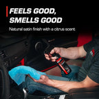 Interior Protect - 2-Stage Cleaner & Protectant Spray - High-Performance Car Care, Wipe Away dust and Fingerprints in Your Vehicle - UV protectant, Citrus Scent - 16 oz.