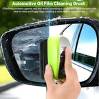 Automotive Glass Cleaning Brush with Refill, 2026 New Windshield & Window Care Tool, Anti-Fog Surface Cleaner Brush for Car Glass, Easy-Press Cleaning Board for Home and Vehicle Use (Green)