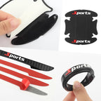 8PCS Car Door Protector,Sports Car Door Handle Protector,Sports Car Door Handle Scratch Protector,Universal CCar Door Edge Protector Fit Most Cars,SUVs,Trucks