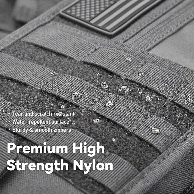 molle Tactical Sun Visor Organizer car Zipper Storage Pouch & Glasses Clip | Police Tactical Visor Molle Panel Interior Vehicle pocket Accessories for Truck Suv Police Car Gear Supplies(Gey)