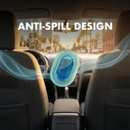 AER O Hanging Car Air Freshener Gel – Cool Breeze, Long Lasting 30 Days, Leak-Proof Odor Neutralizer, Rear-View Mirror Car Air Freshener with Steady Freshness Technology, Pack of 4