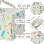 Mr. Pen- Baby Diaper Caddy Organizer, Blooming Palette | Nursery Storage Bin and Car Organizer for Diapers and Baby Wipes
