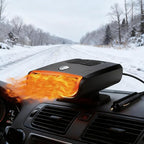 Car Heater 12V Portable Car Heater and Defroster - Dual Mode Fast Heating & Cooling Fan for Vehicles & Home Use, Plug In Cigarette Lighter 360° Adjustable with Sporty Design
