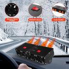 500w Car Heater 24 volt Camping Heaters Car Heater Kit Camping Windshield Window Defogger Defroster for Winter Automobile Windscreen Car Camper(24v)