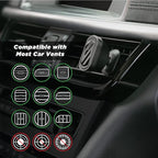 MagicMount Select Magnetic Phone Holder for Car Vent, Strong Magnet Phone Mount with 360° Rotation for Secure Hands Free Use, Car Mount for iPhone and Android, Not MagSafe Compatible