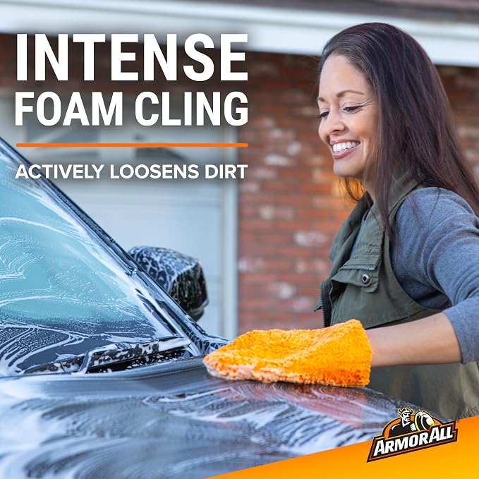 Car Wash Snow Foam Formula, Cleaning Concentrate Soap for Cars, Truck, and Motorcycles, 50 Fl Oz (Pack of 4)