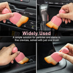 Car Detailing Brushes, Car Interior Dust Sweeping Soft Brush, Soft Bristles Brush Cleaning Tool for Automotive Dashboard, Air Conditioner Vents, Computer, Scratch Free(Pink)