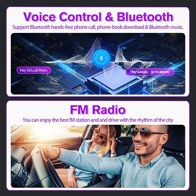 7" Car Radio for Chevy Suburban 2007 2008 2009 20102 2011 2012, [4+64G ROM] Android 13 Touch Screen Radio with Wireless Carplay Android Auto GPS Bluetooth WiFi SWC FM RDS Mirror Link Backup Camera