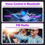 7" Car Radio for Chevy Suburban 2007 2008 2009 20102 2011 2012, [4+64G ROM] Android 13 Touch Screen Radio with Wireless Carplay Android Auto GPS Bluetooth WiFi SWC FM RDS Mirror Link Backup Camera