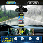 CYTITZHEN Water Repellent & Anti-Fog Spray for Quick Car Interior & Exterior Glass Care - Long-Lasting Hydrophobic Coating for Windshield, Windows, Mirrors & Helmets - Pack of 2