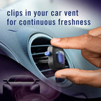 AUTO Air Freshener, Odor-Fighting Automotive Vent Clip, Lush Scent, 8 Count