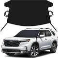 Car Snow Cover Compatible for Honda Pilot | Windshield Cover for Ice and Snow with S-Hook Straps | Heavy-Duty 600D Oxford Winter Car Cover, Waterproof & Anti-Slip